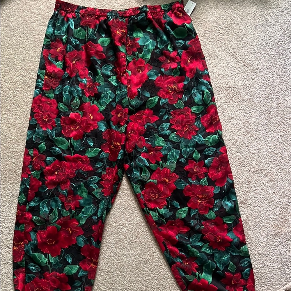 Vintage Victorias Secret Sheer Floral Pants